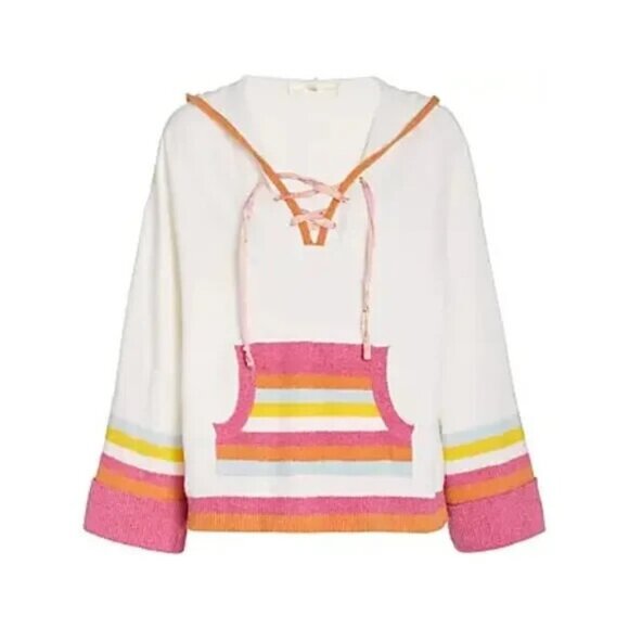 LoveShackFancy Fenmore Striped Hoodie - Picture 4 of 5